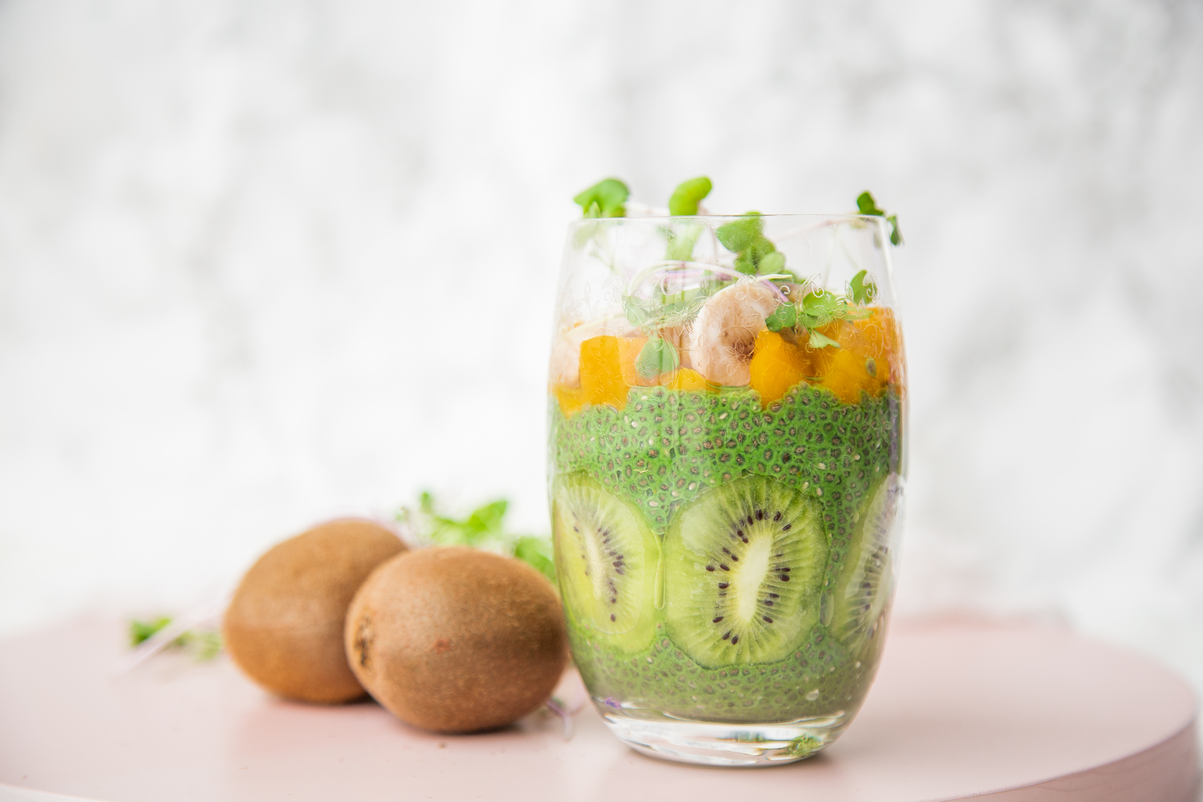 Green Chia pudding – hey'Mo